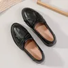 Slipper's Flats Oxford Shoes Woman Genuine Leather Sneakers Ladies Brogues Vintage Casual Oxfords For Women Footwear 231006