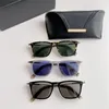 Ny modedesign Klassiska fyrkantiga solglasögon 403 Acetatram Enkel och populär stil mångsidig UV400 -skyddsglasögon