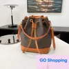 Fashion Messenger Bag specialintresse Design DrawString Bucket Bag Presbyopic Women's Bags Pendlar Portabla axelväskor