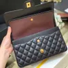 10A Original Quality Goods Shoulder Bag Designer 25cm Woman Caviar Leather Crossbody Bags Fashion High-end Chain Bagss Lady Purse with Box