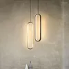 Pendant Lamps Modern Minimalist Lighting Dining Room Decoration Living Bedside Hanging Lamp Home Decorative Chandelier