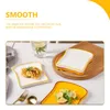 Serisuppsättningar toast Pan Sushi Tray Shape Plate Breakfast Storage Dinner Ceramics