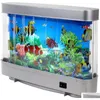 Outros suprimentos de festa de evento Artificial Tropical Peixe Golfinho Aquário Lâmpada Decorativa Oceano Virtual em Movimento Iluminação Mover Tanque LED de DHM87