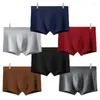 Sous-vêtements sous-vêtements pour hommes coton plus grosse taille coin d'été respirant antibactérien taille moyenne garçons boxer shorts