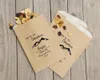 Gift Wrap Set Of 50 Trail Mix Favor Bags Rustic Wedding Sacks Barn Thank You Kraft Paper - Personalized Lined Grease