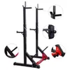 Handgrepen MEIZHI Multifunctionele Verstelbare Barbell Rack Squat Halter Stands Gym Full Body Training Gewicht 231007