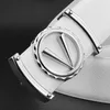 أحزمة الخامس حزام غير رسمي للرجال مصمم أزياء أبيض بوي أوقات الترفيه كوسكين حزام حزام صغير من الجلود المعدنية
