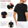 Waist Tummy Shaper Men Slimming Body Shaper Compression Shirt Gynecomastia Slim Shapewear Belly Shapers Tummy Reducing Tops Waist Trainer Shapewear 231006