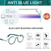 Solglasögon Blue Light Blocking Läsglasögon för kvinnor Män vårben Recept Rundram Presbyopia glasögon 0 till 4.0