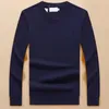 2023 neue marke Mode männer Krokodil stickerei lose pullover Twisted Nadel Pullover Gestrickte Baumwolle rundhals Pullover Pullover Pullover L2033