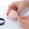 Barattolo di vetro per trucco rosa 15G 30G 50G con coperchio nero Sigillo Contenitore da 1 oz Confezione cosmetica, Vaso per la cura della pelle in vetro F419 Nuvwx