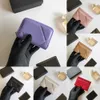 designer bag wallets women zipper card holder Wallet Female Student Solid Color Buckle Small purse 230524