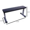 Entraîneurs abdominaux de base BalanceFrom Banc de musculation utilitaire réglable et pliable robuste Banc de gymnastique plat d'une capacité de 600 livres 231007