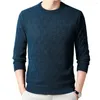 Męskie swetry męskie Szybki kolor SWEAT COZYMITURY GRYCH SZKOLNY SLIM FIT PULLOVER na jesień/zimę z detalami opcjami plus rozmiar