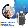 New Alexandrite Laser 755nm 1064nm Long Pulse Nd Yag Laser Hair Removal Machine