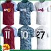 23 24 Camisas de futebol Kids Kit Home 2023 2024 Aston Villas Camisa de futebol Treinamento fora Camisetas MINGS Mcginn BUENDIA WATKINS Maillot Foot