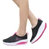 Slippers Shoe Mesh Flat Sneakers Platform Loafers Breathable Air Swing Wedges Shoe Flats 231006