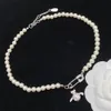 Nieuwe modieuze vrouwelijke ketting merk Hot Pearl Chain Planet Ketting Saturn Parelketting Satelliet Sleutelbeenketting Punk Sfeer