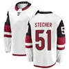 Erkek Kadın Çocuk Hokey 22 Jack McBain Jersey 17 Nick Bjugstad 19 Shane Doan 38 Liam Obrien 51 Troy Stecher 72 Travis Boyd 90 JJ Moser 70 Karel Vejmelka Takımı Ters Retro