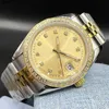 Rolaxs Watch Luxury Diamond Watches ice out diamond ro lex watch for lady hombre montre luxe femme Montre de luxe automatize reloj date just Mechanical Luminous d HBXM