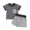 Set di abbigliamento Mubineo Bambino Neonato Abbigliamento estivo T-shirt Pantaloncini Completi T-shirt a maniche corte Set