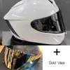 Motosiklet Kaskları Tam Yüz Kask X-15 X-FIFTEEN X-SPR Pro Parlak Beyaz Motokros Yarışı Motobike Binicilik Casco De Motocicleta