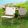 Camp Furniture Camping Folding Beach Chairs Outdoor Portable Picnic Arm Living Room Garden Kamp Sandalyesi Patio QF50OC