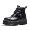 Designer dr martins laarzen doc martens laars martin heren dames luxe sneakers lederen klassieke enkel korte laarsjes zwart wit wintersneeuw buiten warme schoenen