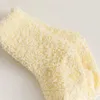 Детские носки, зимние толстые коралловые флисовые теплые гетры для девочек и мальчиков, мягкие осенние нескользящие детские носки для детей, плюс вещи 231007
