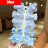 Accessoires pour cheveux 10pcs peluche colorée Loverly enfants fleur fille épingle princesse arc mignon bracelet clip accessoire animal fruit