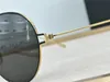 Neue Modedesign runde Sonnenbrille 915 exquisiter Metallrahmen einfacher und beliebter Stil Outdoor-UV400-Schutzbrille