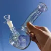 Cachimbo de água de vidro arco-íris de 7,8 polegadas para fumar cachimbos de água Bong Bubbler + Downstem Bowl