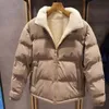 Designer puffer jaqueta feminina jaqueta de inverno casaco ao ar livre moda clássico casual unisex zíperes proteção à prova de vento outwea