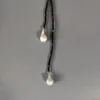 Halsreifen Zubehör Perlenkette Damen Lange Kristallperlen Pullover Kragen Halskette 20mm Barockperle Anhänger Halsschmuck 231007