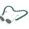 Accessoires de mode Chaînes de lunettes en acrylique de couleurs mélangées Landyard Lunettes de soleil Cordon Chaîne de lanière pour lunettes Porte-chaîne Sangle de lunettes