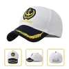 Ball Caps Adult Yacht Boat Ship Sailor Captain Costume Baseball Hat Cap Cotton Admiral Captains For Men Boating