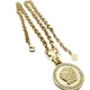 أقراط مصمم الأزياء ضد رسالة Banshee Medusa Head 18K Gold Plated Womens VE9 Charm3280