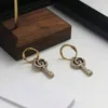 Designer-Schmuck Vintage-Schlüsselkette für Frauen Doppel-G-Ohrringe für Frauen Armbandring Valentinstag-Liebhaber-Geschenk