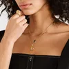 Pendant Necklaces Bohemian Boho Crystal Shell Necklace Women Puka Cowry Pendants