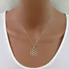 collana mandala ciondolo fiore della vita collana kabbalah con geometria sacra per donne regalo3067