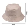 Czapki do czapki/czaszki bawełniany letni składany kubełko czapkę unisex kobiety na świeżym powietrzu Hat Hat Finkshreen czapka łowić mężczyzn Basin Chapeau Beach Cap 231007