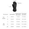 Перчатки с пятью пальцами Copozz Мужчины Женщины Зимние лыжные перчатки Водонепроницаемые Сверхлегкие перчатки для сноуборда Мотоциклетные перчатки для езды по снегу Согревающие ветрозащитные перчатки 231007