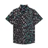 2022 nouvelle robe chemise chemise de créateur plage à manches courtes mode pour hommes hawaïen imprimé bowling manches décontractées plus M-3XL231p