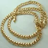 18k 18ct guldfylld unisex 45 cm lenght chain halsband n104247e