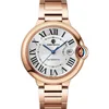 Heren automatisch ontwerp mode casual hoge kwaliteit luxe horloge saffierglas waterdicht meerdere kleuren beschikbaar