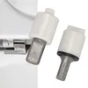 Toiletbrilhoezen Hoge kwaliteit Slow Down Scharnierdeksel Zwart Mute Buffer Plastic demperbevestigingsconnector