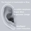 SK mini casque sans fil Bluetooth écouteurs sommeil casque avec micro réduction du bruit écouteurs basses lourdes pour téléphone intelligent 231007