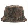 Berets Camouflage Hat Men Outdoor Sport Bucket Hats Tactical Boonie Sun Protection Hiking Fishing Safari Cap