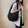 Bolsas de ombro femininas outono e inverno marca de moda nuvem dobra grande saco personalizado tamanho pequeno lingge grande capacidade bolinho crossbody