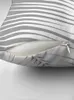 Подушка в виде пальмового листа серого/серого и белого цвета, роскошные декоративные чехлы для диванов S для гостиной, рождественские чехлы